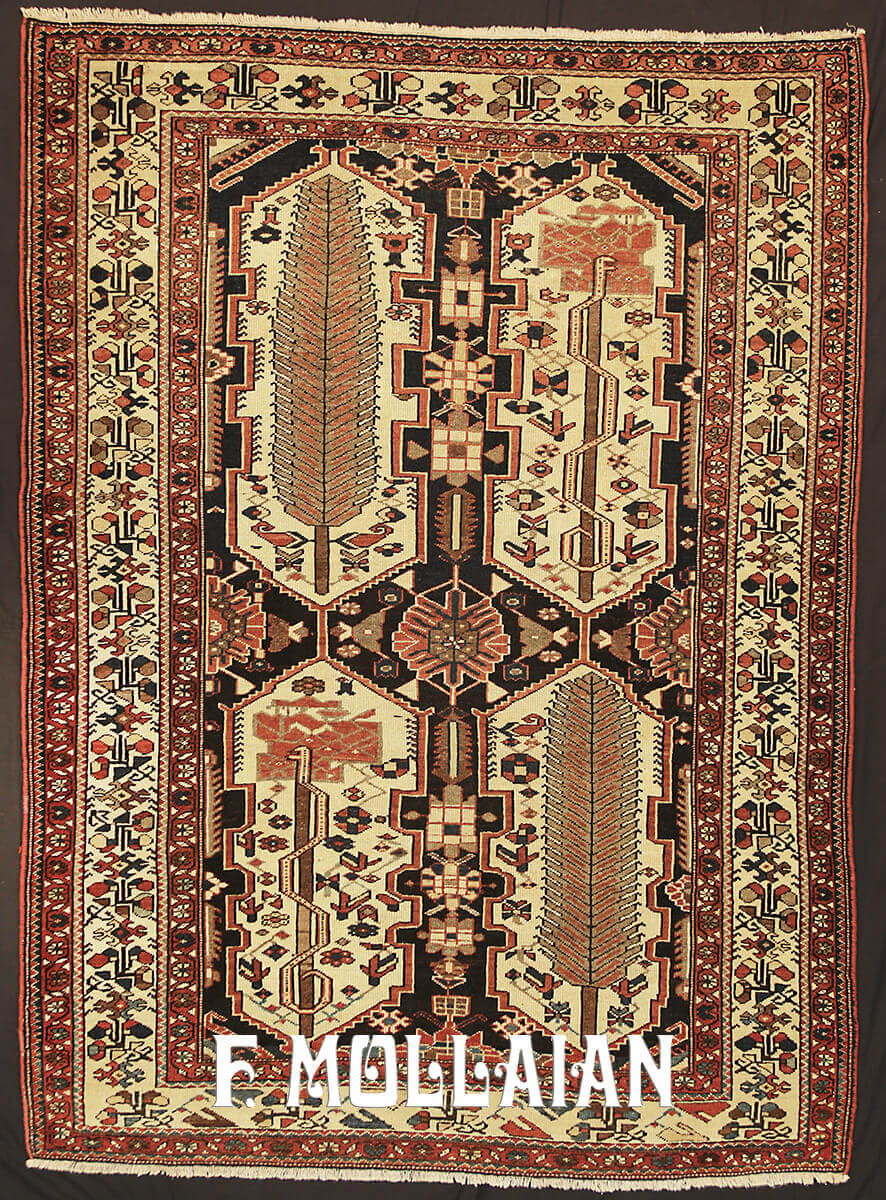 Tappeto Persiano Antico Bakhtiari n°:13302089